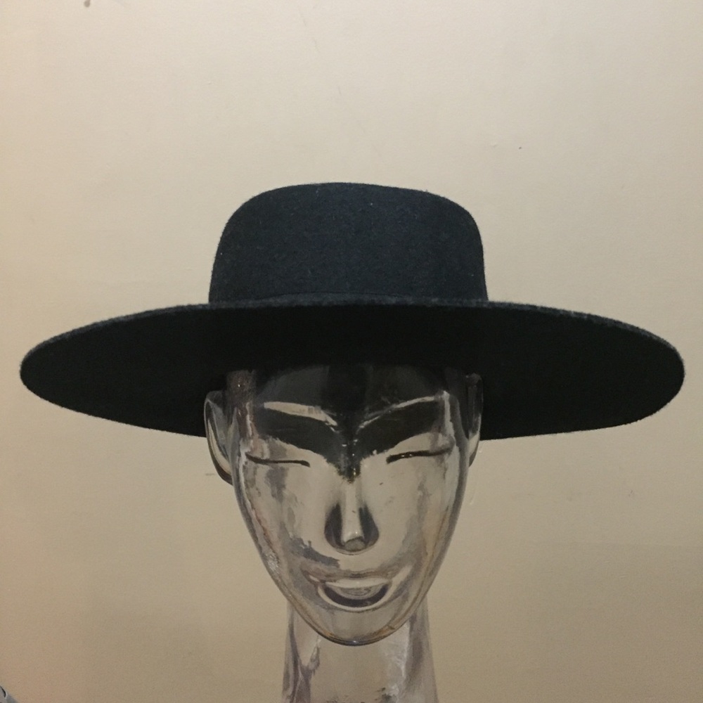 Wool Wide Brim Hat